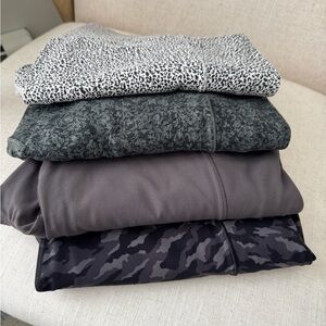 Athleta Salutation Stash 7/8 Leggings (Set of 4)